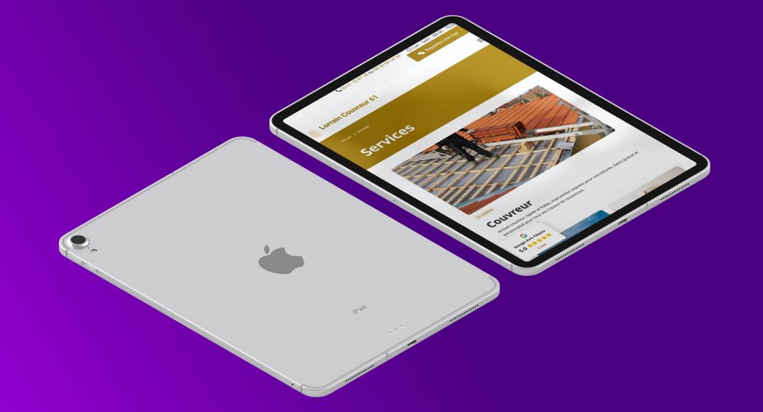 Lorrain Couvreur 61 Tablet