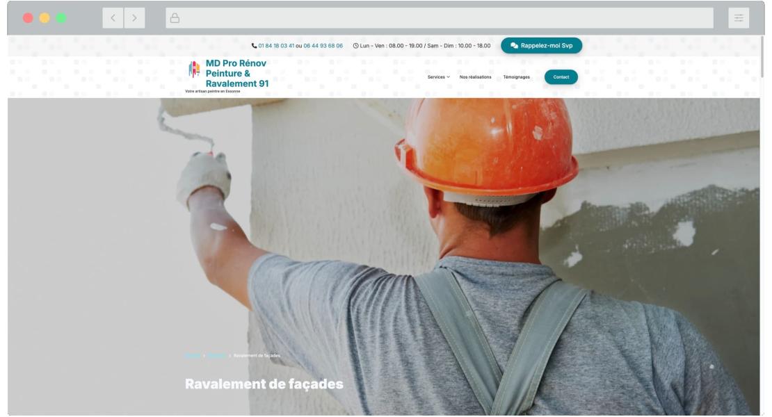 MD Pro Renov Peinture & Ravalement 91