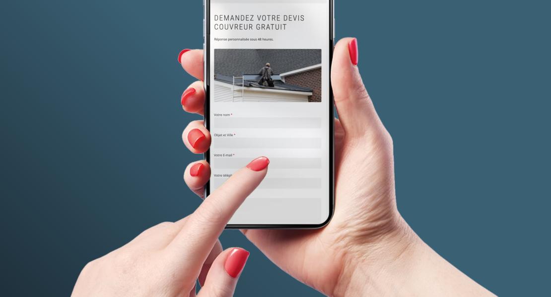 Aubert Toiture 31 Smartphone